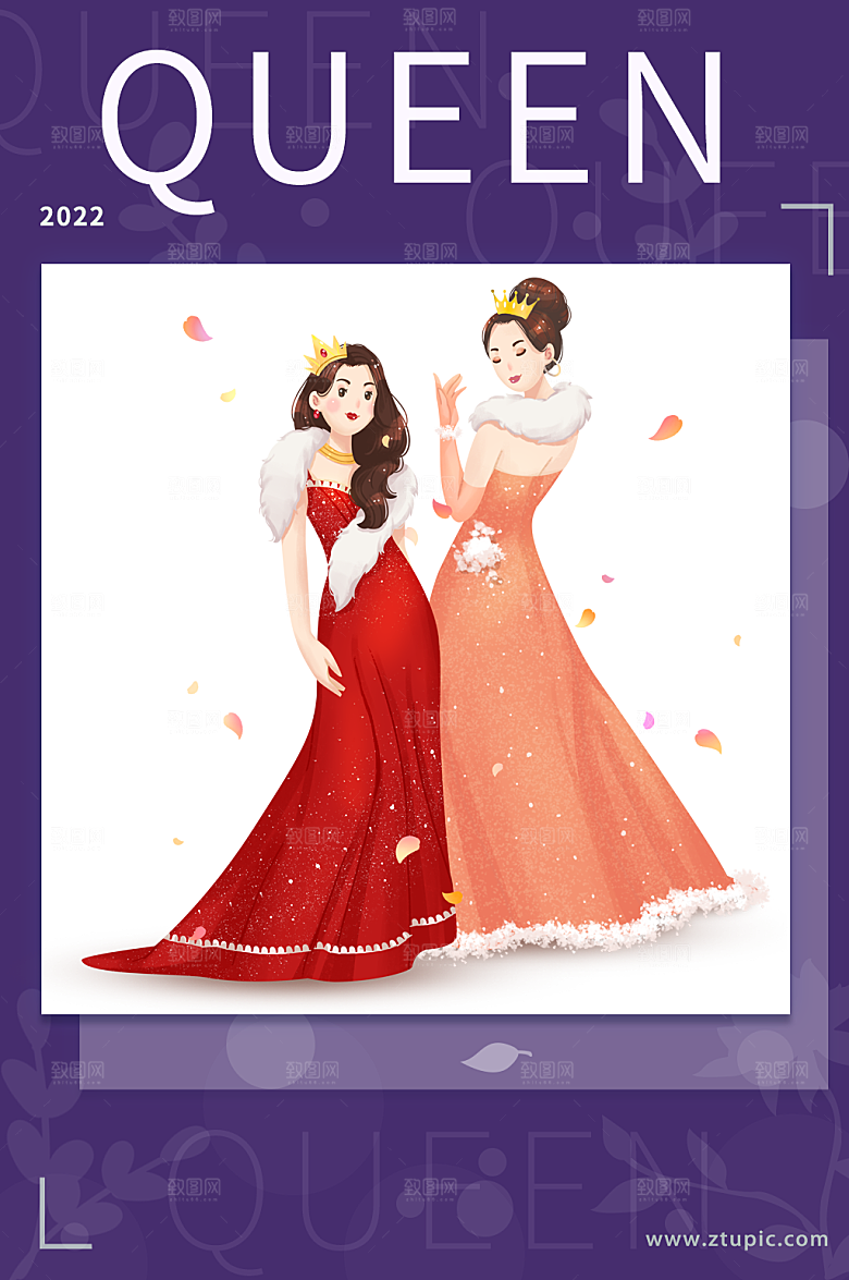 女神范三八女神节姐妹花插图