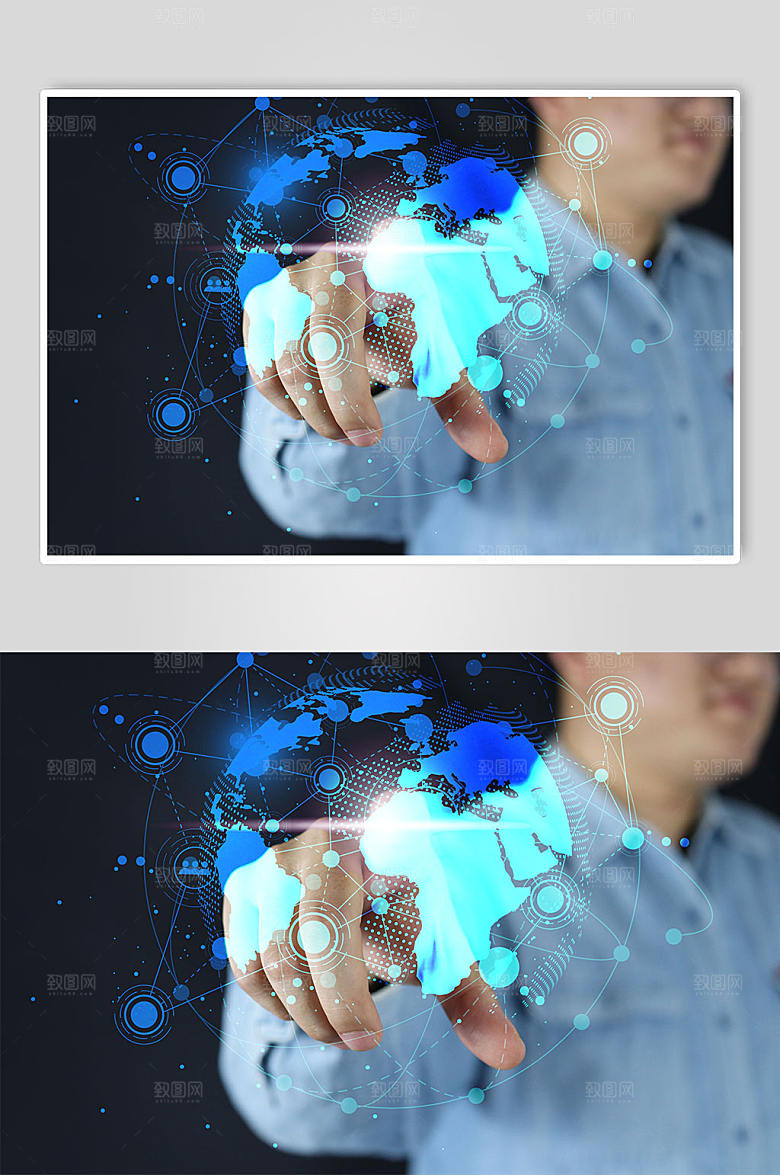 清晰企业人物摄影图照片设计