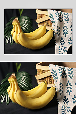 创意香蕉素材热带风摄影图设计