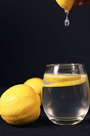 精美水果摄影图柠檬照片饮料图片