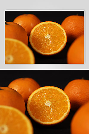 创意橙子照片水果摄影图图片