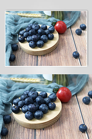 飘逸水果摄影照片圣女果蓝莓图片