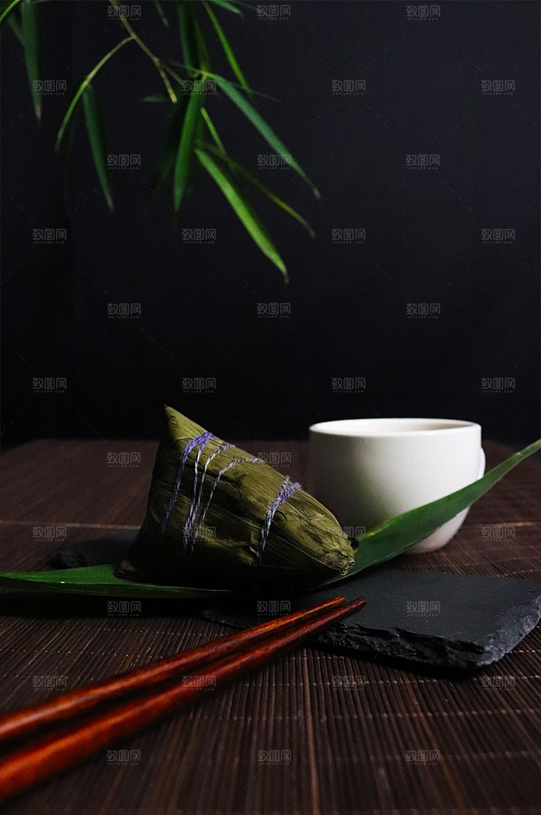 美食端午节摄影图照片粽子摄影