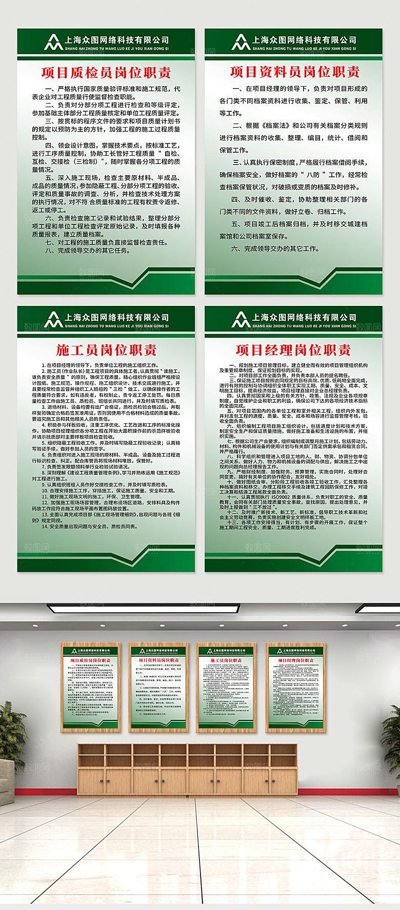 负责人岗位项目职责设计