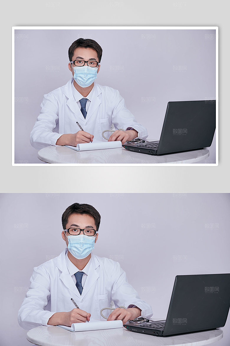 白大褂医生护士人物摄影图片