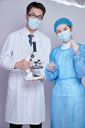 医生护士组合人物摄影图片
