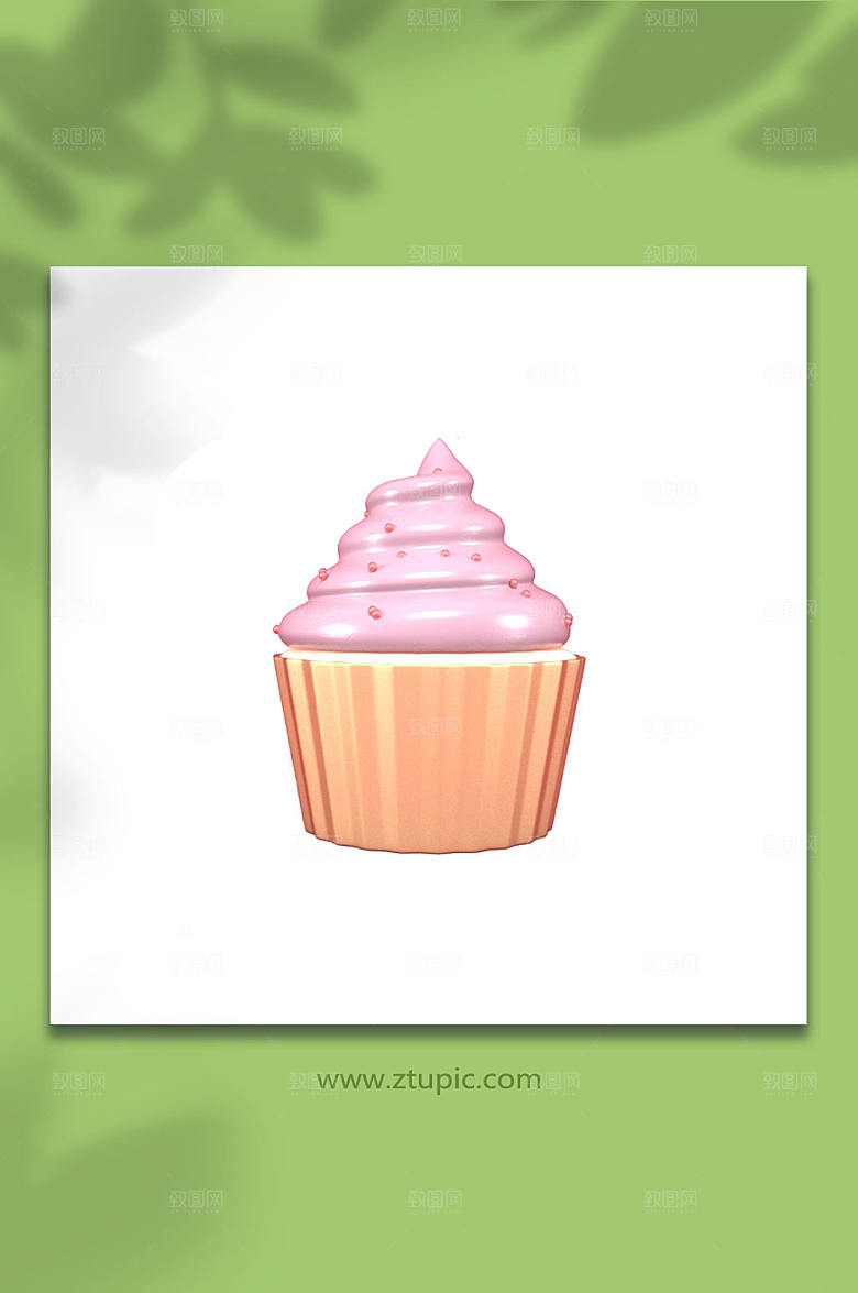 蛋糕甜品美食C4D模型