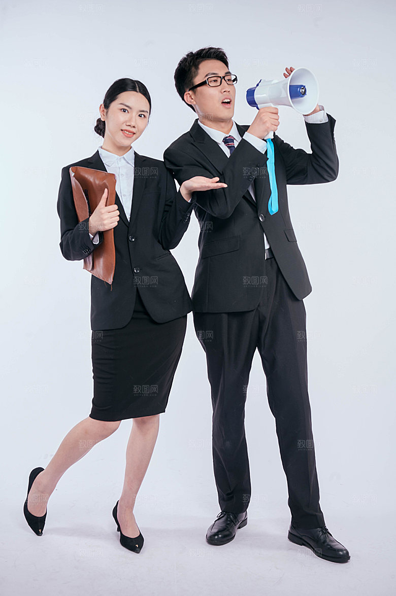 销售男女商业摄影图元素
