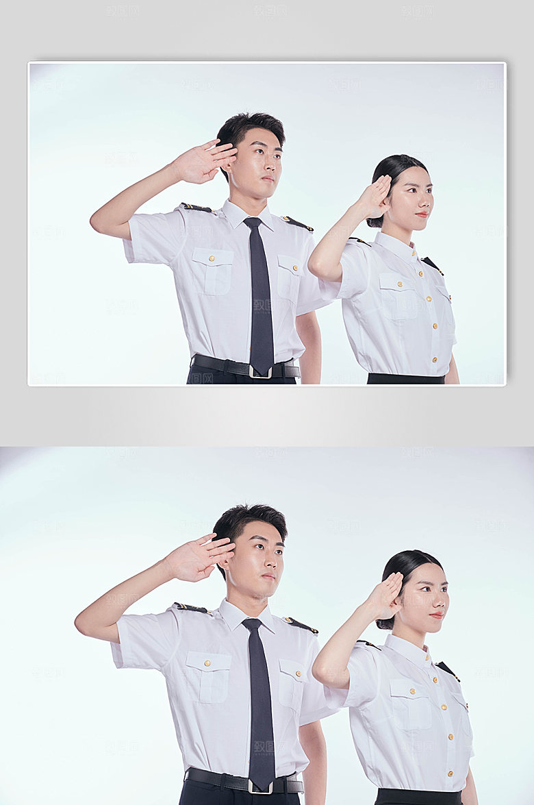 空乘航空空姐机长人员摄影图