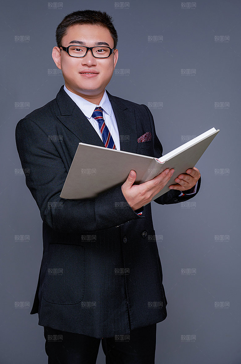 职场商业商务西装职业人物摄影
