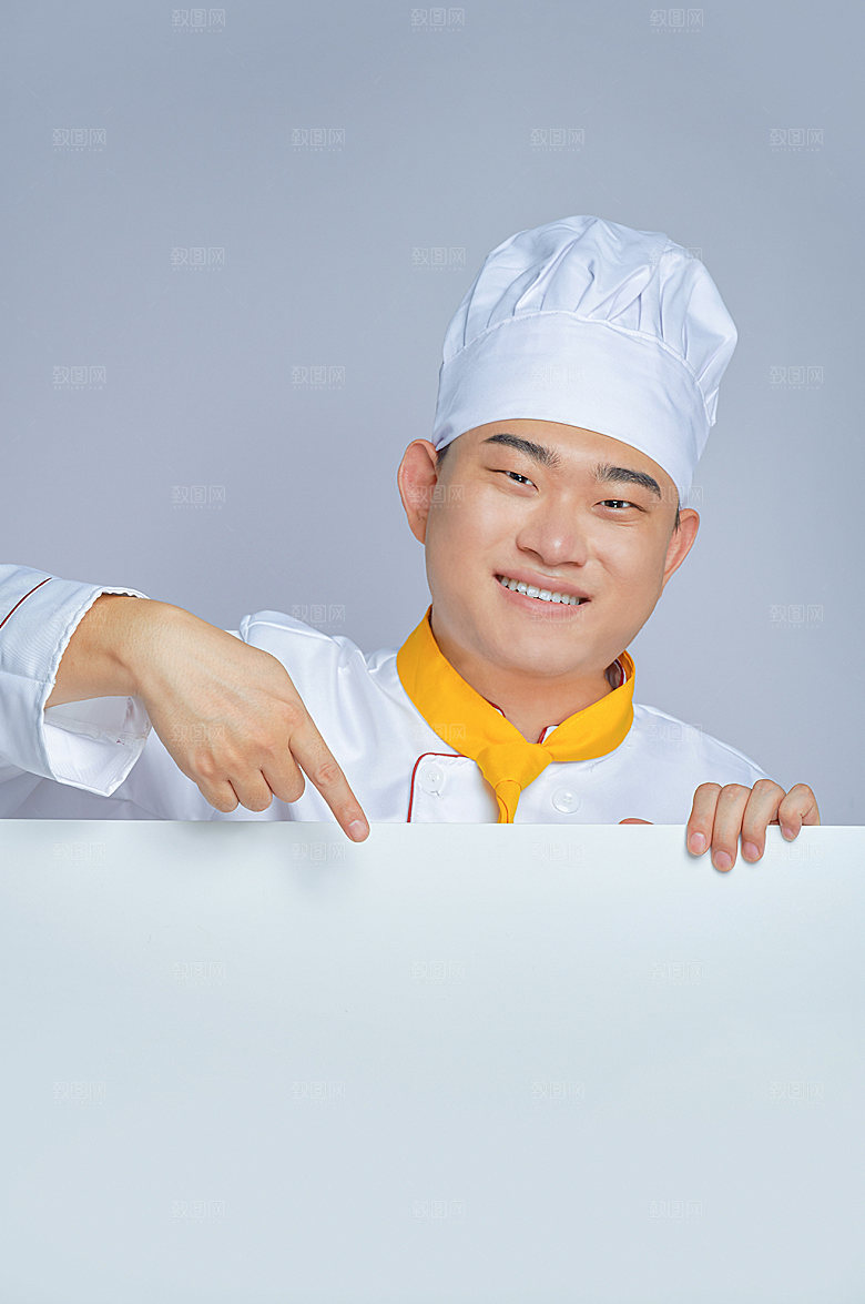 餐饮职场商业厨师服人物精修图片
