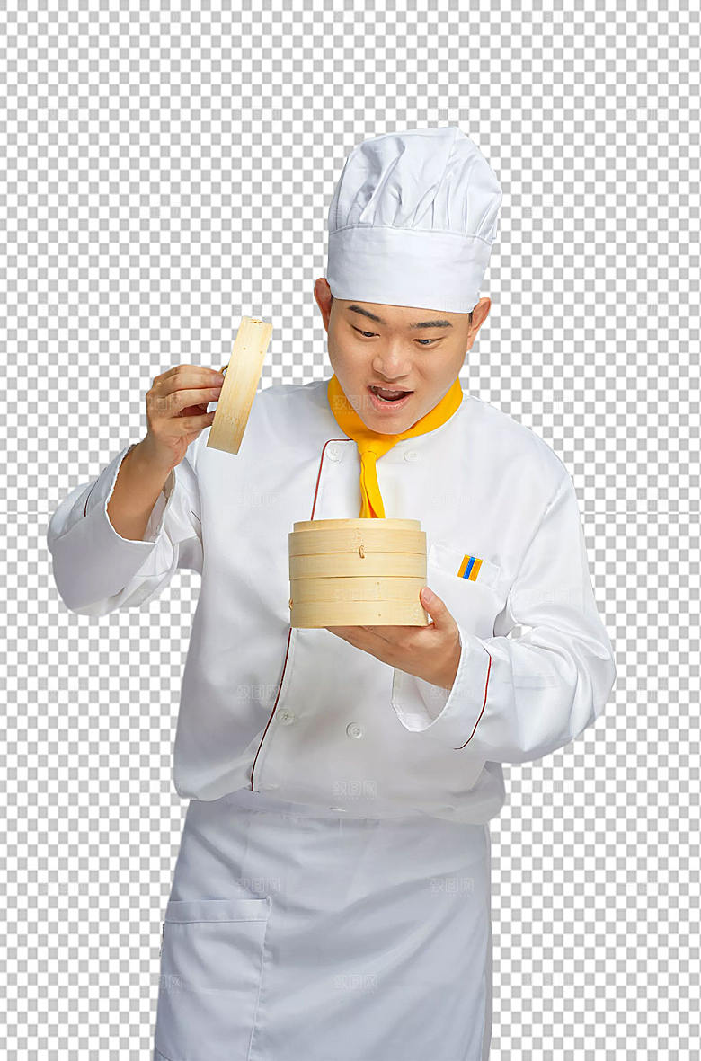 众图网厨师摄影图单人