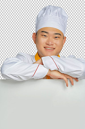 餐饮职场厨师服人物摄影