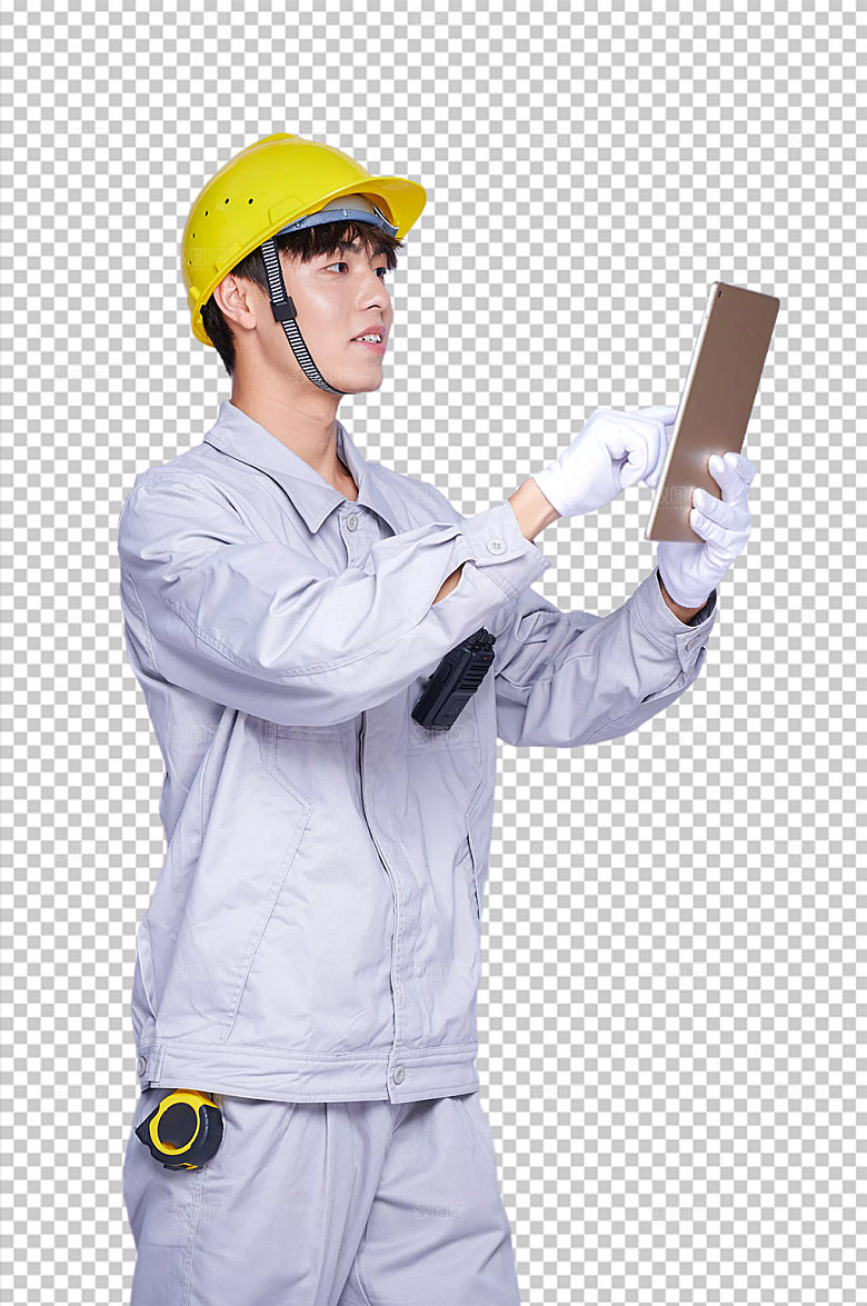 专业工人维修师傅免抠PNG摄影图片
