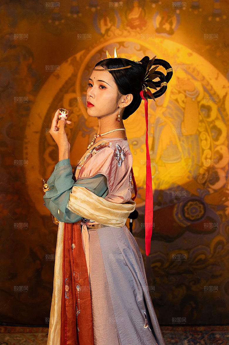 中国风汉服人物精美摄影图片
