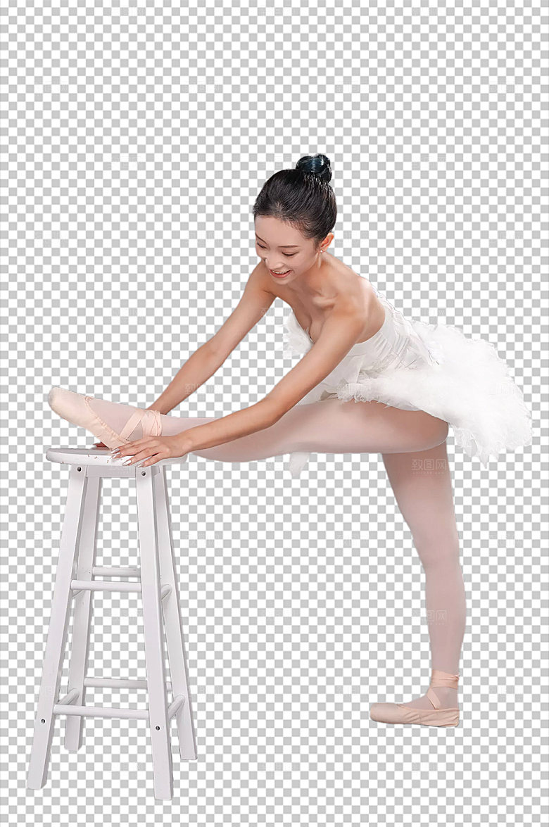 高端舞蹈女孩精美免抠png摄影图