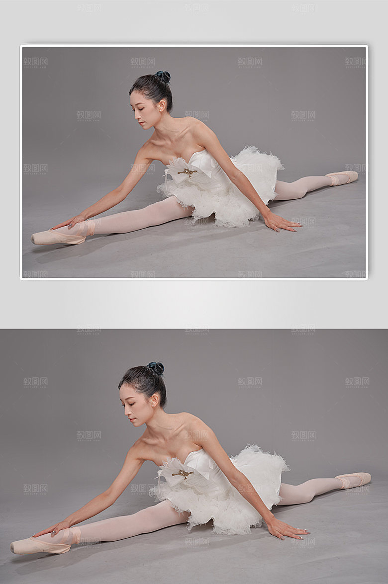 时尚芭蕾舞蹈女性人物摄影图片