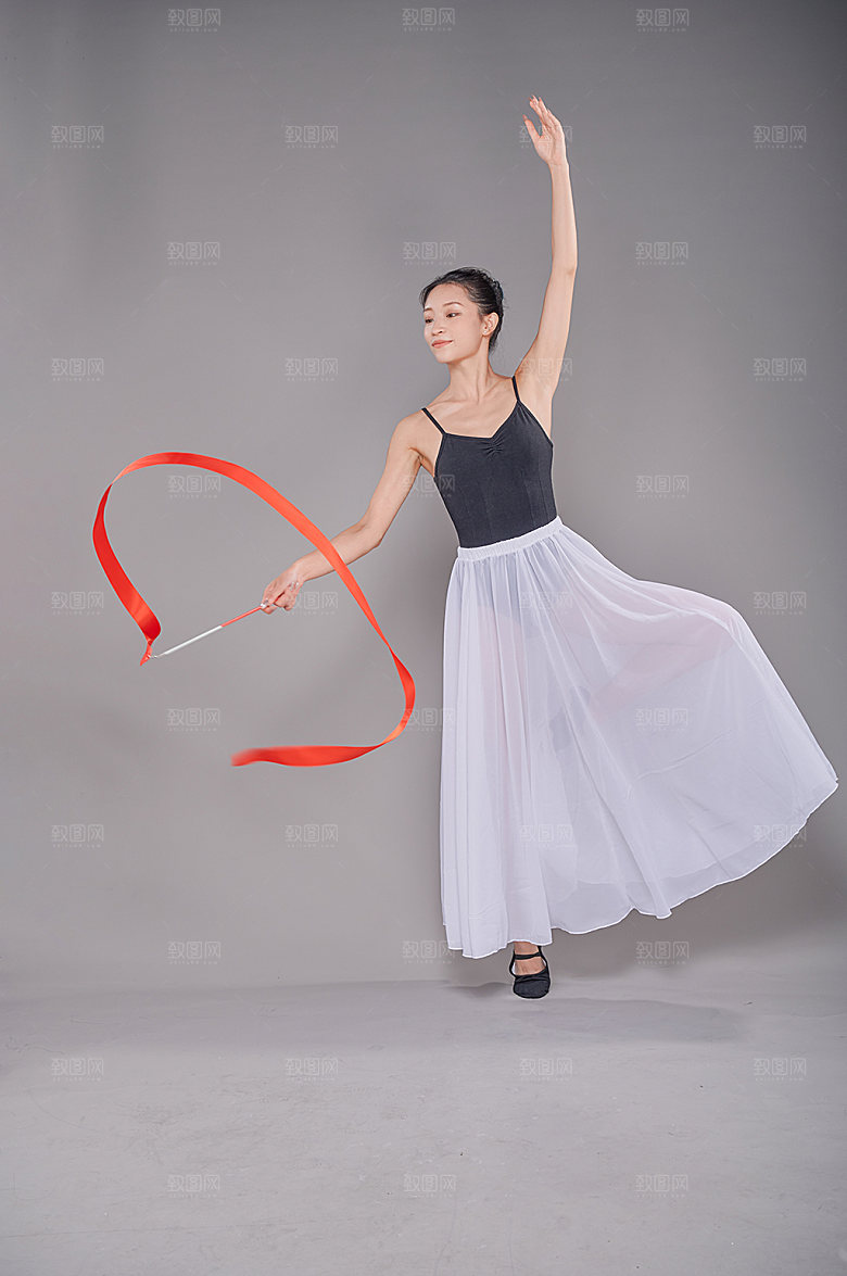 精美现代舞舞蹈女性人物摄影图片