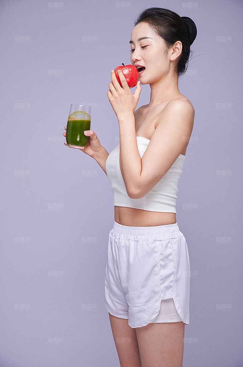 精修减肥瘦身健康人物摄影图片