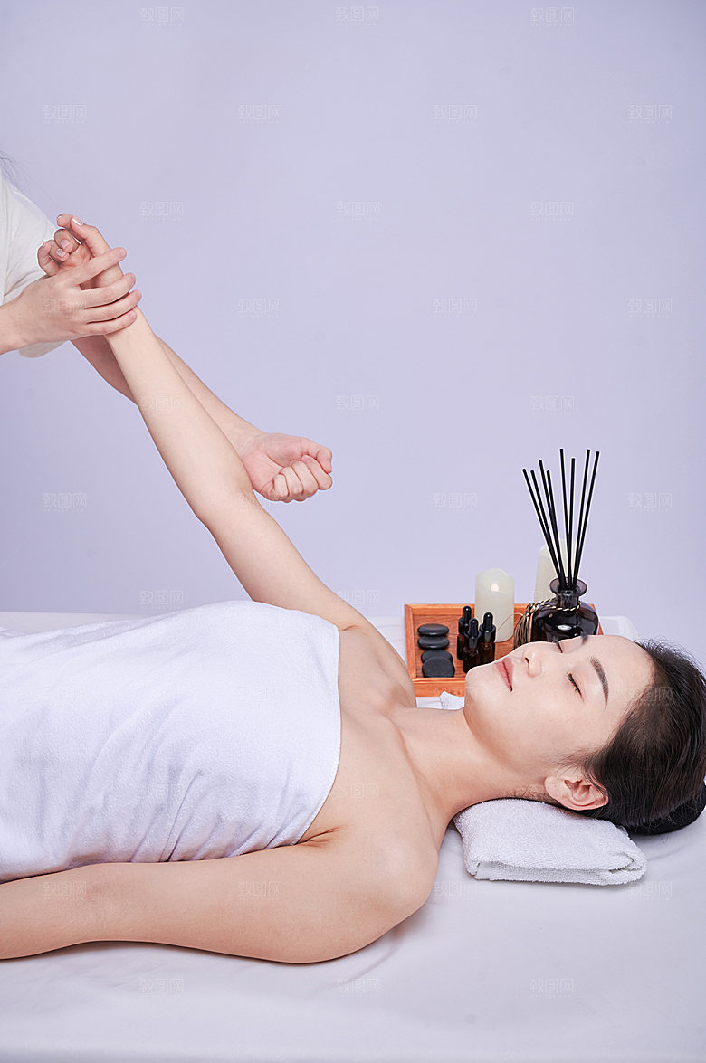 美容美体SPA人物高端摄影图片