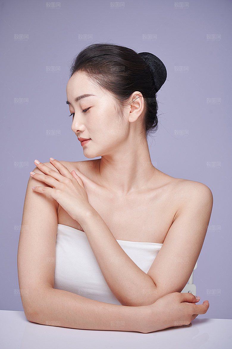 美容护肤美商业人物摄影图片