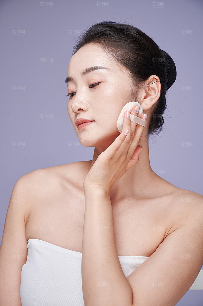 精修美容护肤美妆人物摄影图片