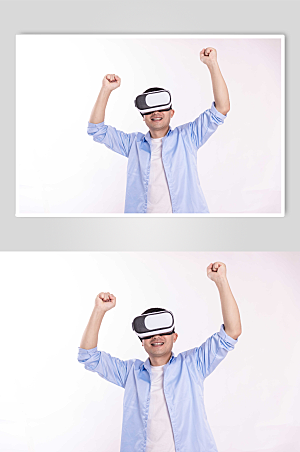 模拟真实男士VR虚拟人物摄影图片