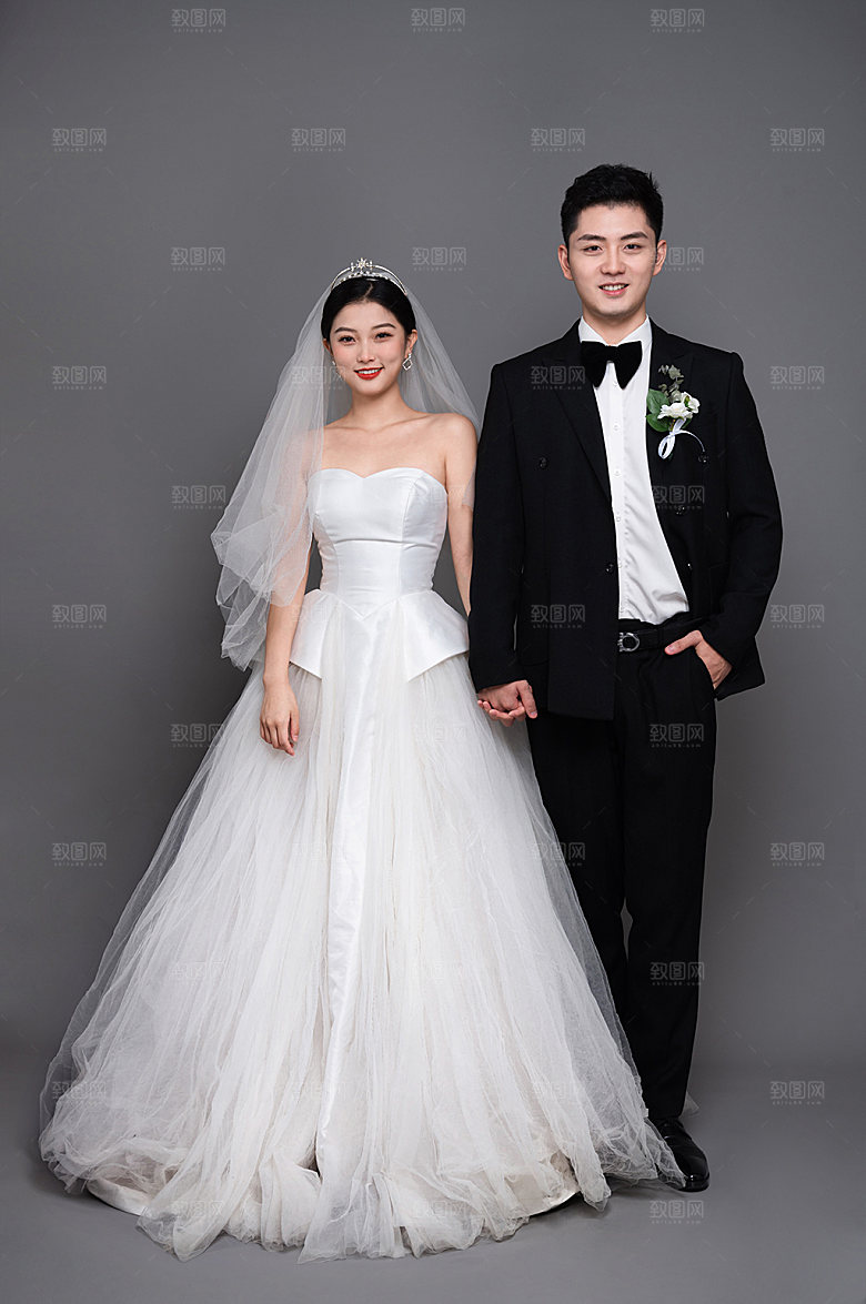 创意婚纱照婚礼男女人物大气摄影图