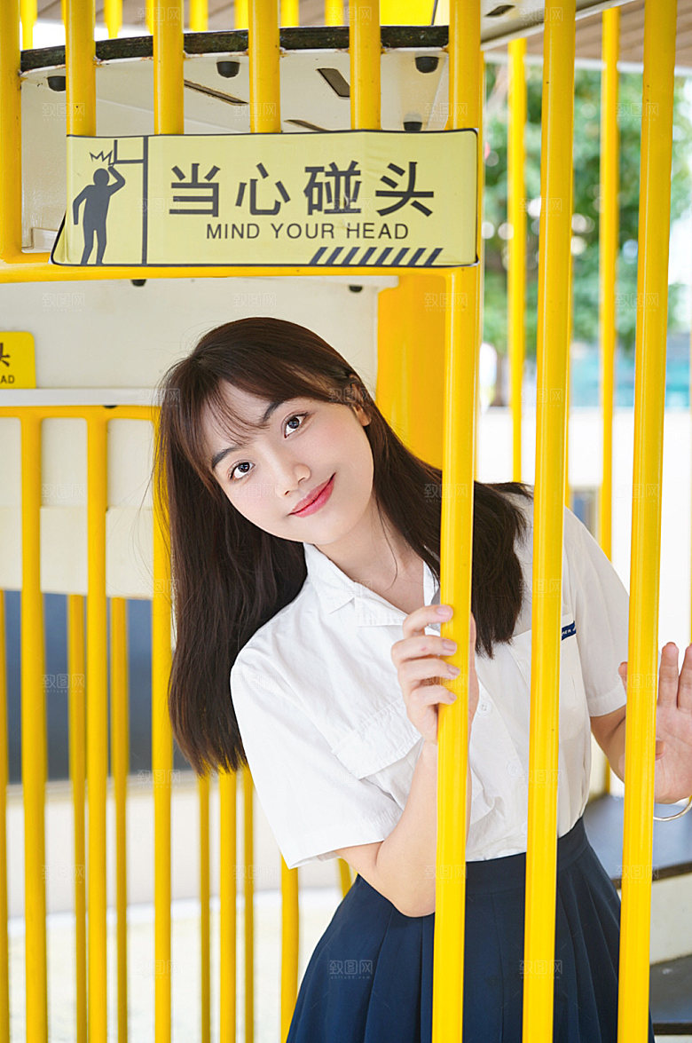 唯美毕业开学季旅游精美人物摄影图