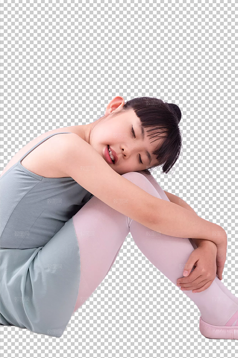 大气跳舞小女孩精美摄影图片