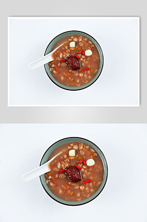 传统腊八粥杂粮创意摄影图片