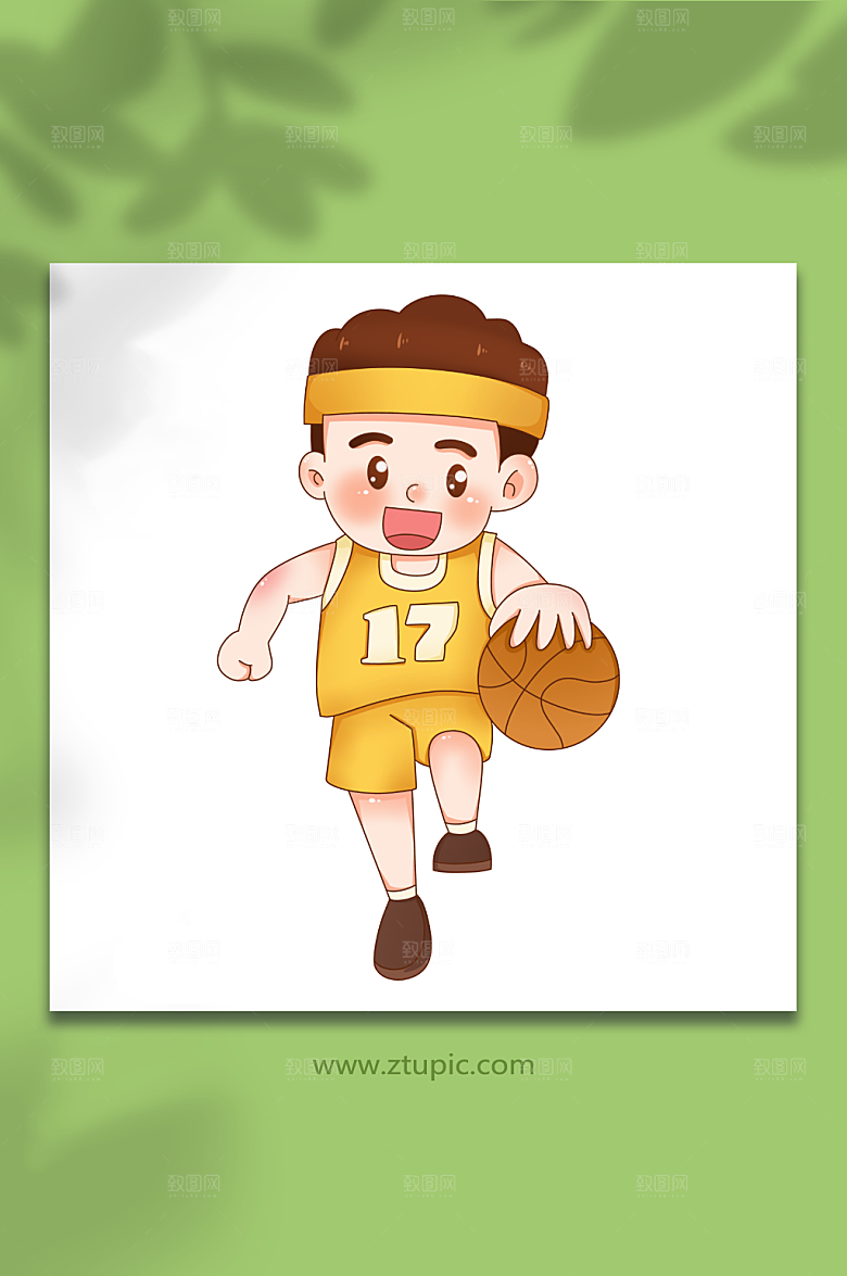 扁平多运动冬季预防感冒插画素材