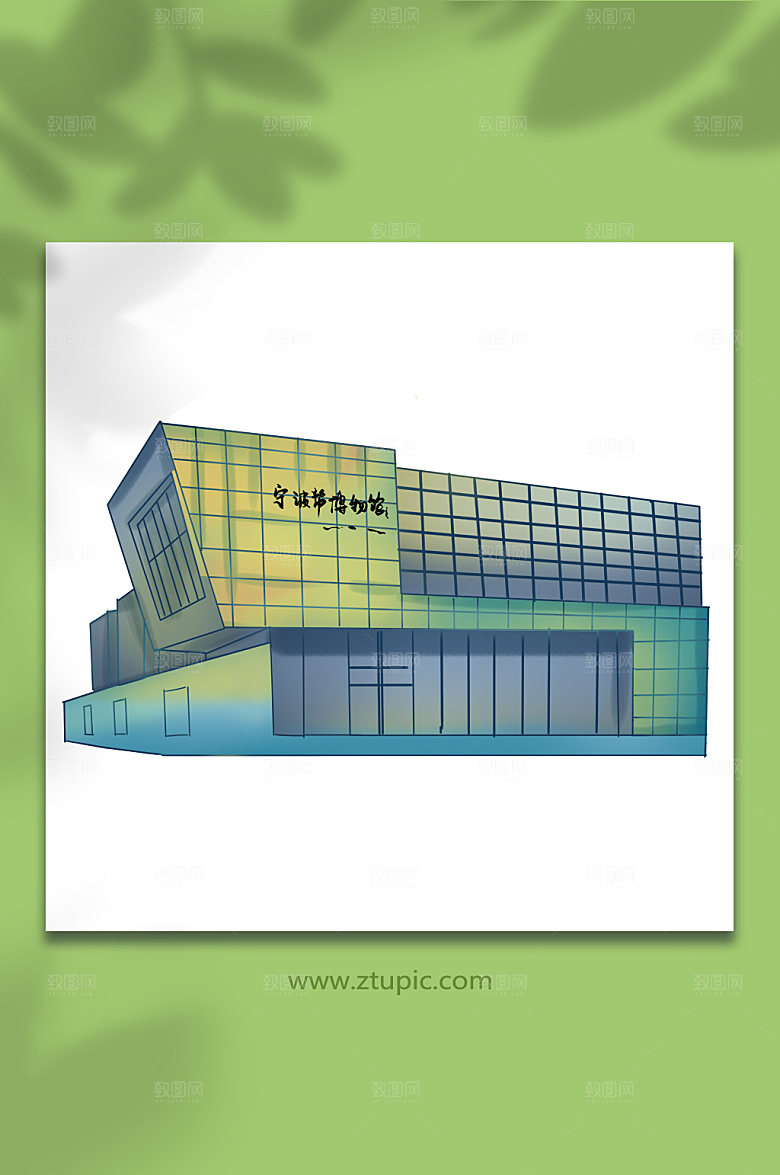 大气宁波帮博物馆建筑元素