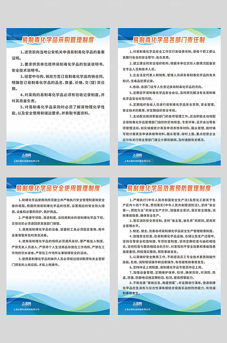 创意实验室安全管理制度牌海报