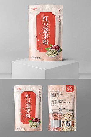 营养红豆薏米粉袋装包装