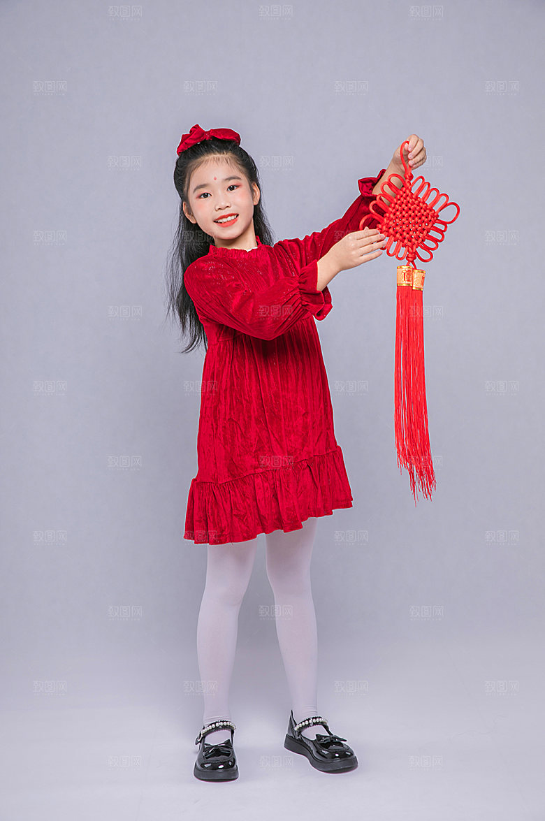 时尚贺新年春节人物摄影图片