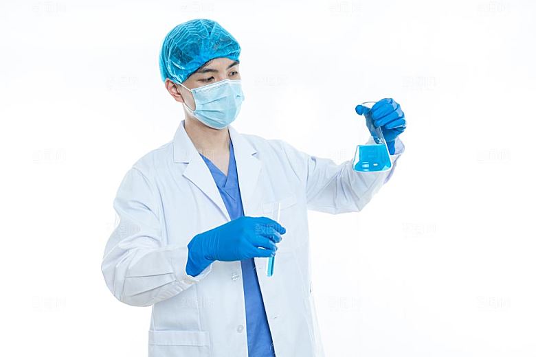 外科男医生科研人员做实验研究