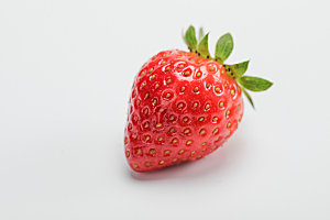 草莓特写静物摄影图