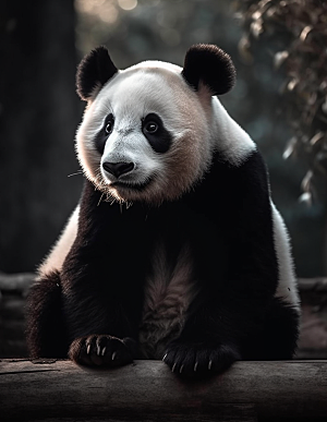 野生大熊猫AI熊猫摄影mjdjourne