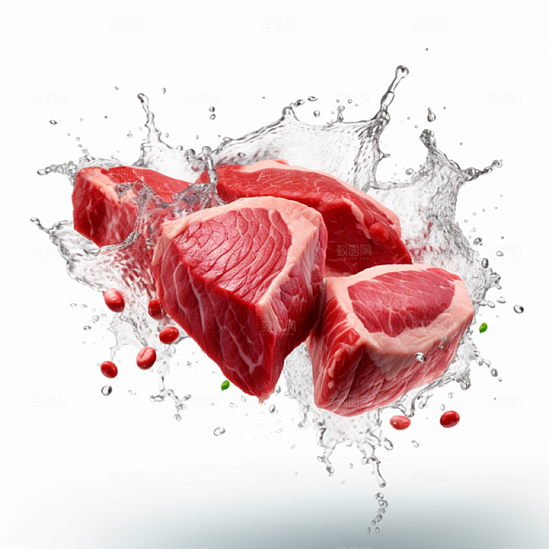 高清透明背景生鲜肉