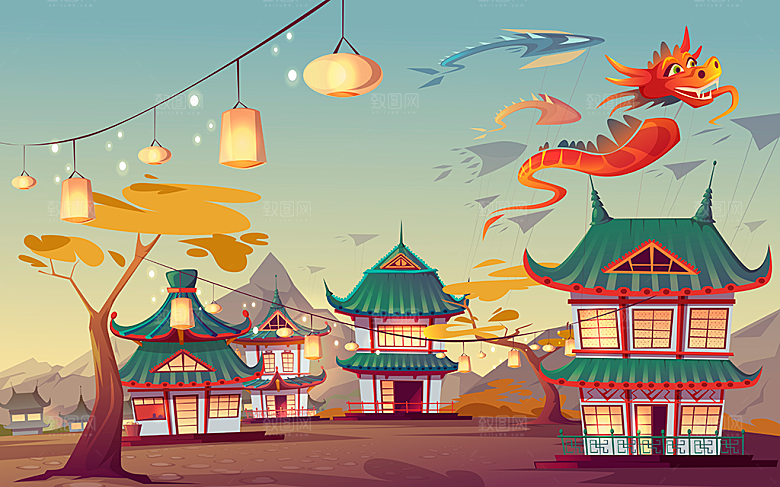 中国潍坊风筝节插图