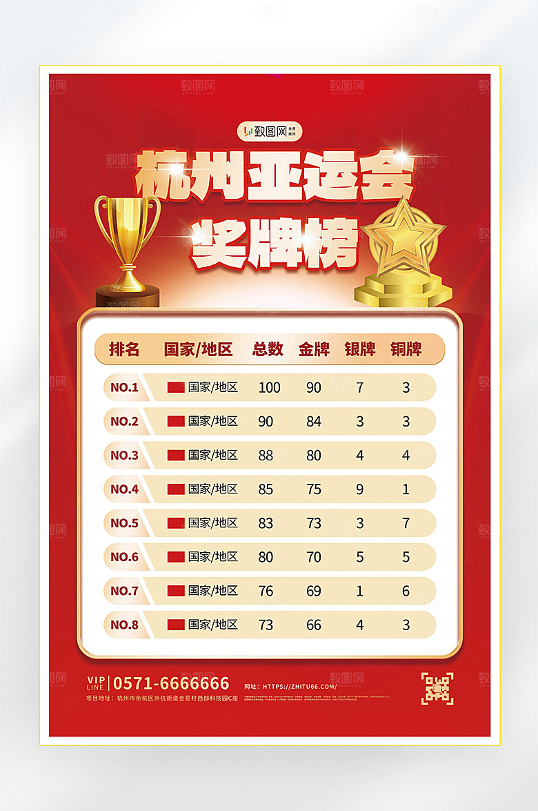 2023杭州亚运会海报