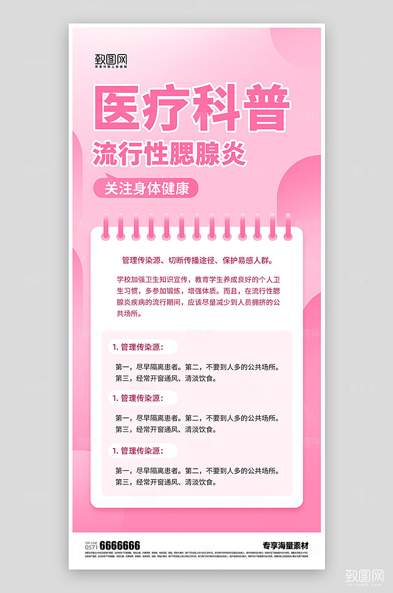 医疗科普宣传海报