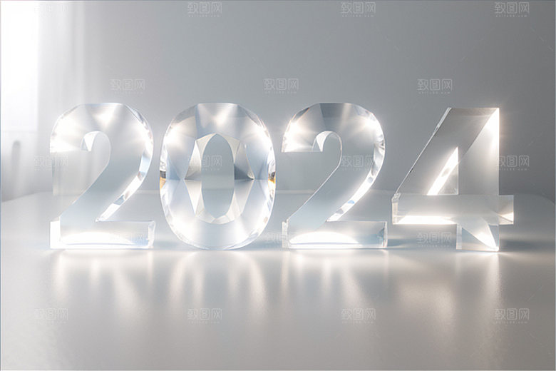 2024年龙年年会艺术字