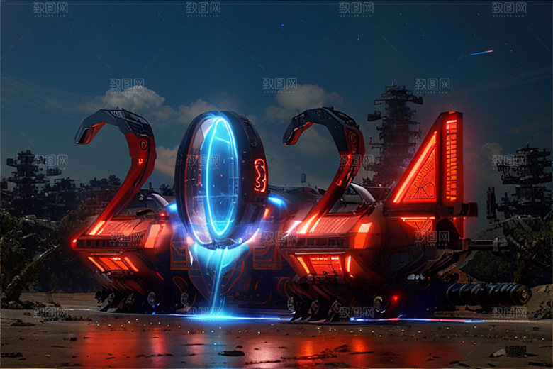 2024年时尚跨年艺术字