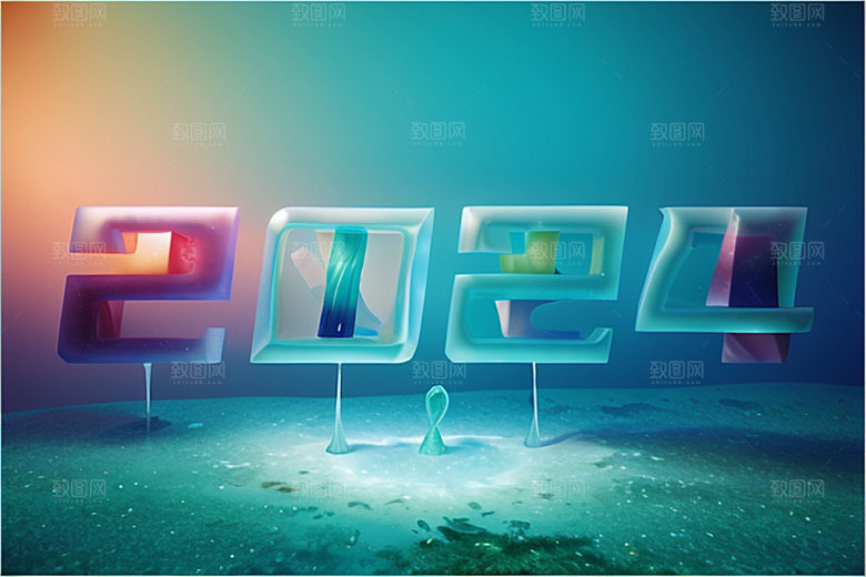 2024年立体3D艺术字