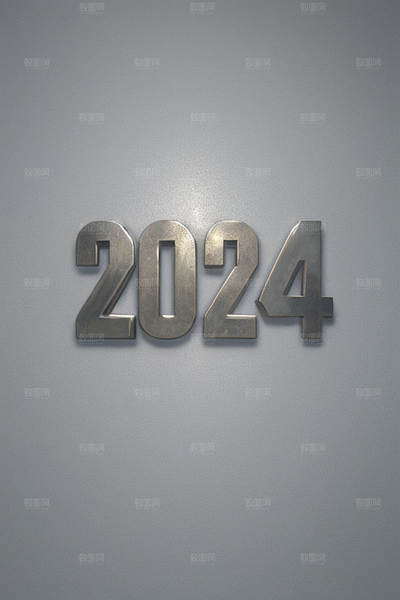 2024年3D立体艺术字