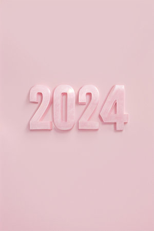2024年跨年3D艺术字