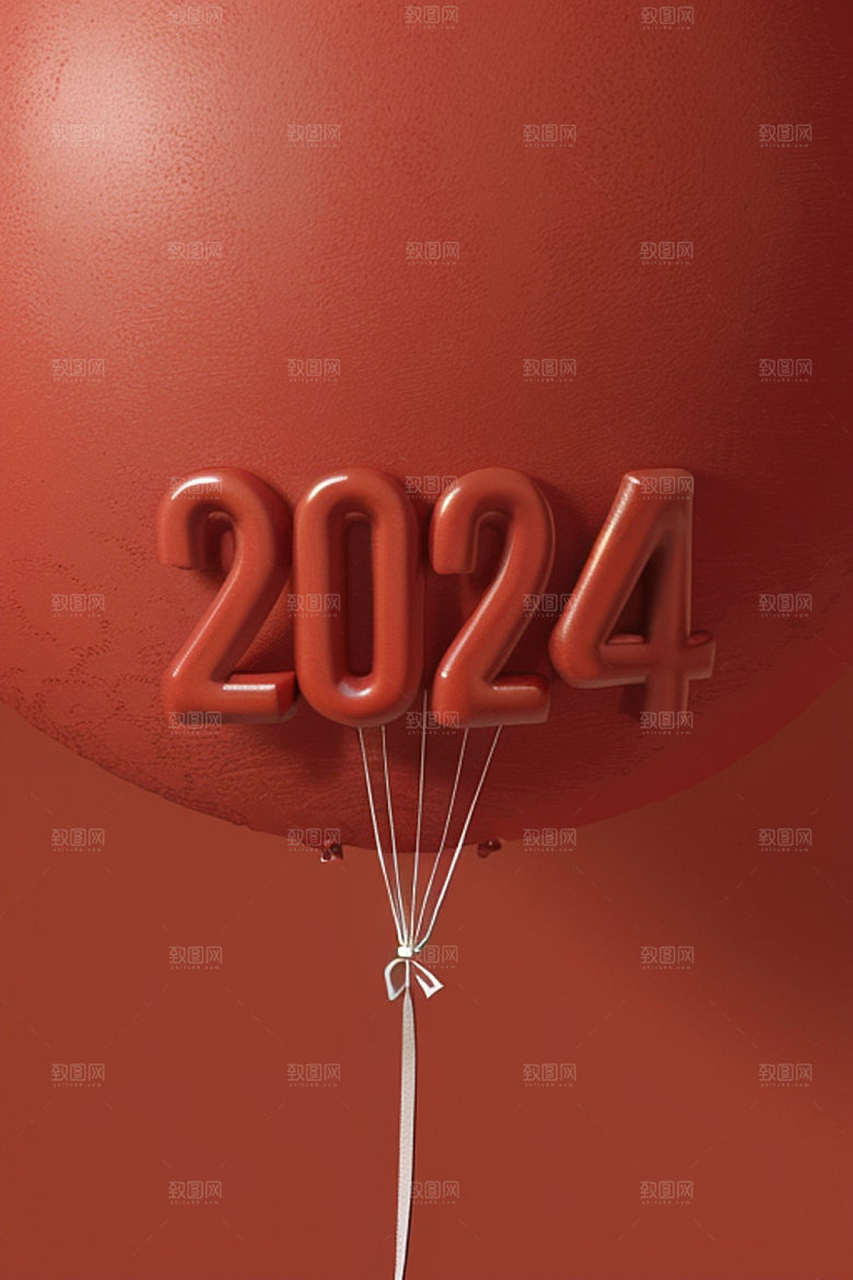 2024年创意设计元旦艺术字