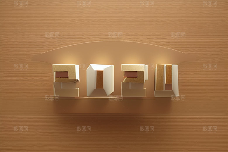 2024年立体创意艺术字